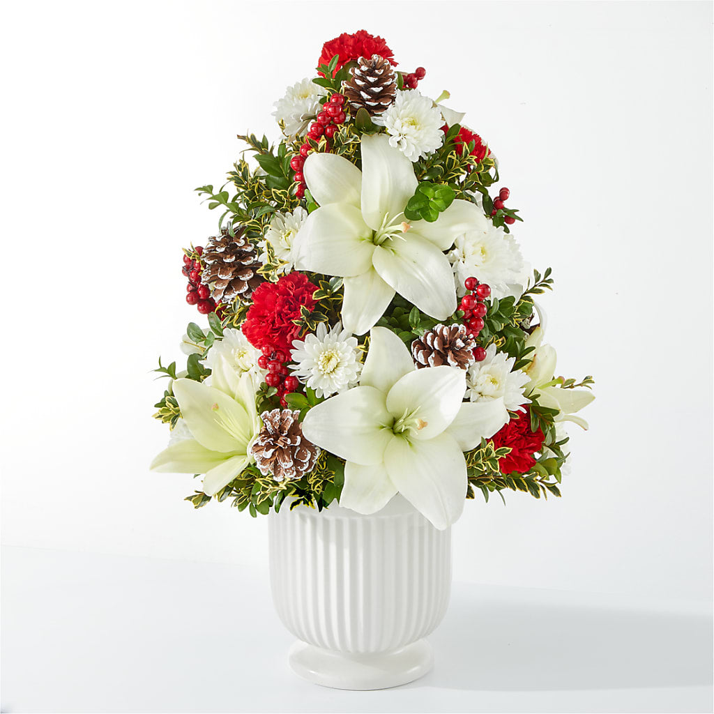 Festive Moments Tree – Simply Gorgeous Flowers, Harvey LA