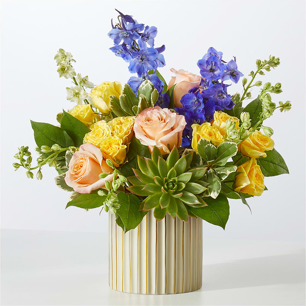 Cobalt Reverie Bouquet – Simply Gorgeous Flowers, Harvey LA