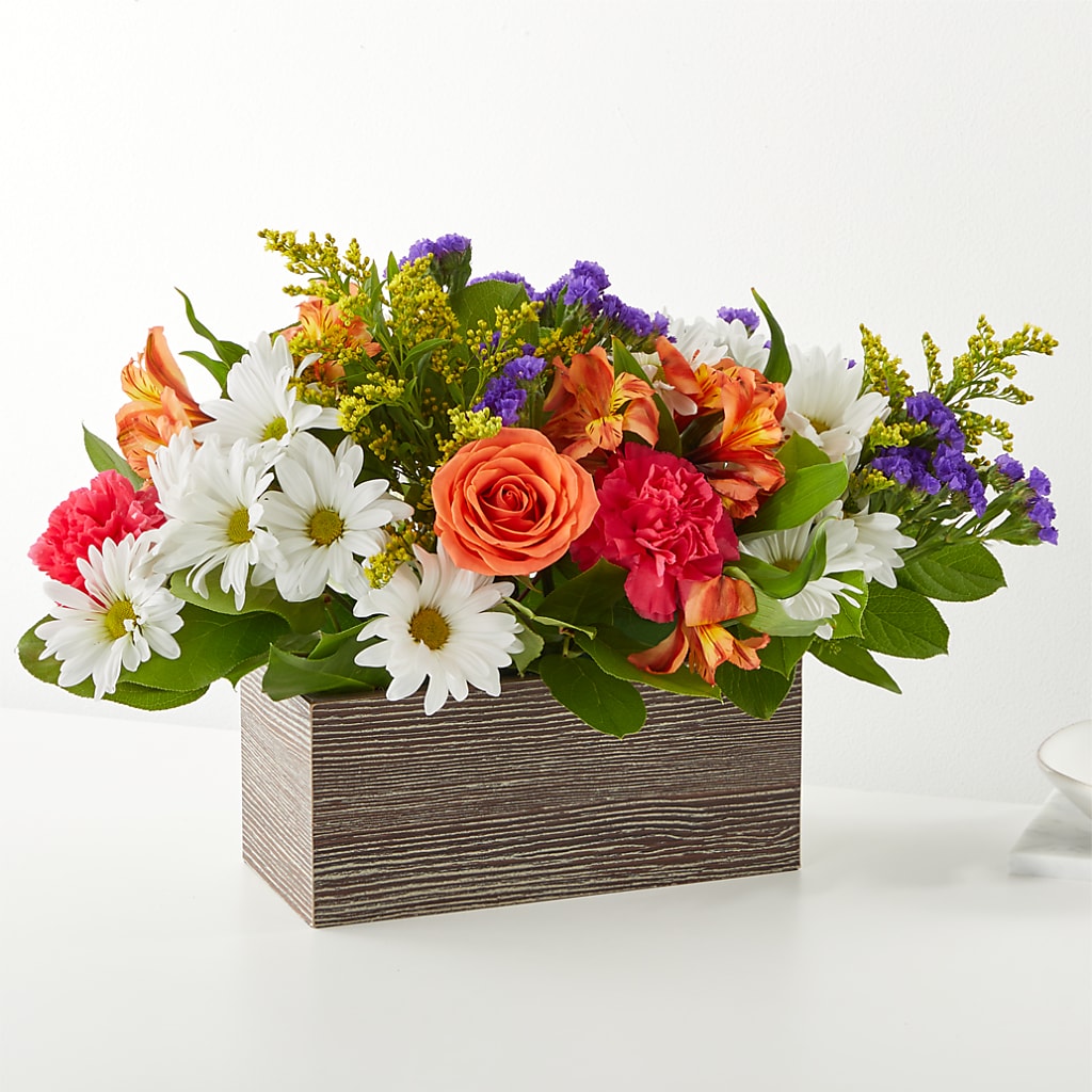Oopsie Daisy Box Bouquet – Simply Gorgeous Flowers, Harvey LA