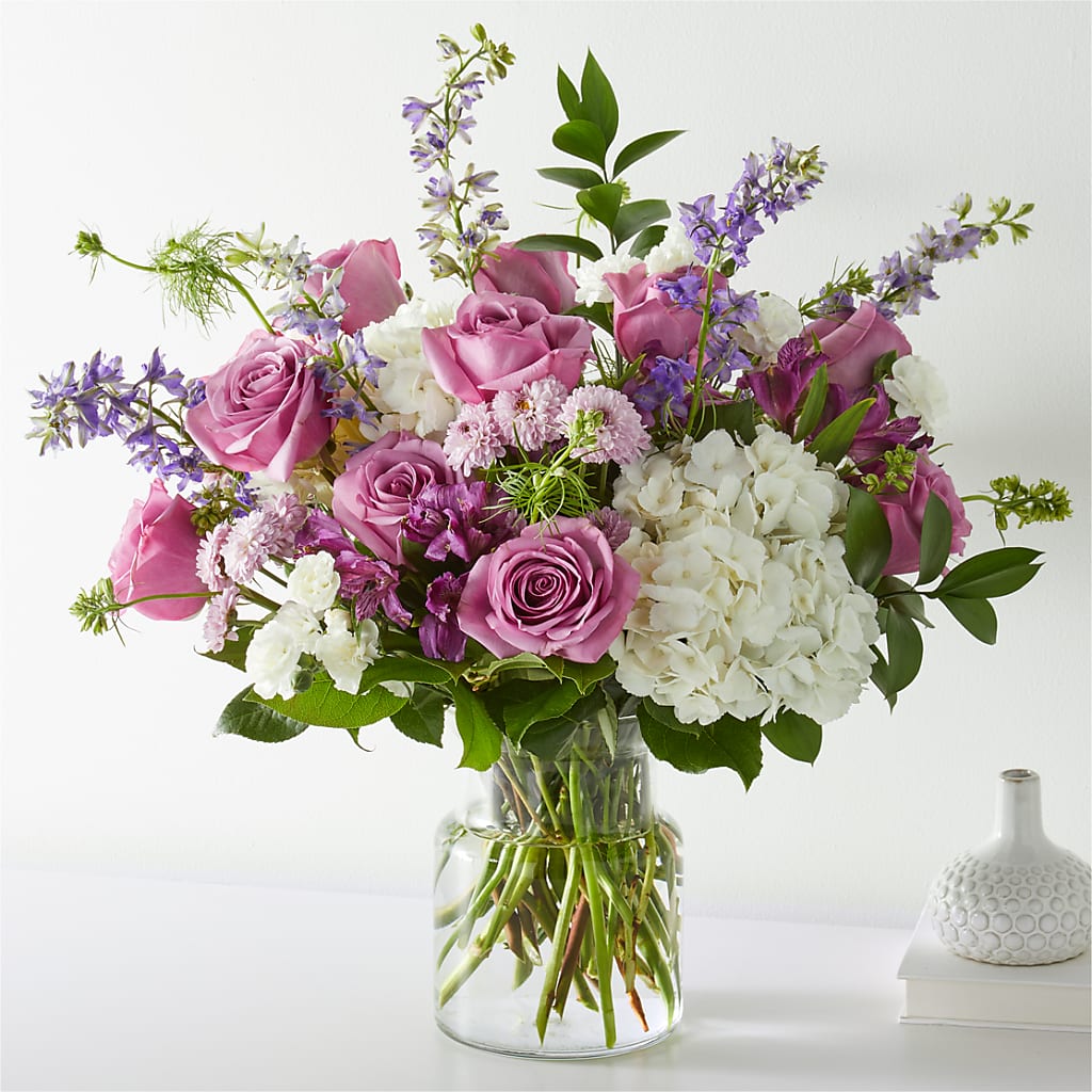 Violet Caress Bouquet – Simply Gorgeous Flowers, Harvey LA
