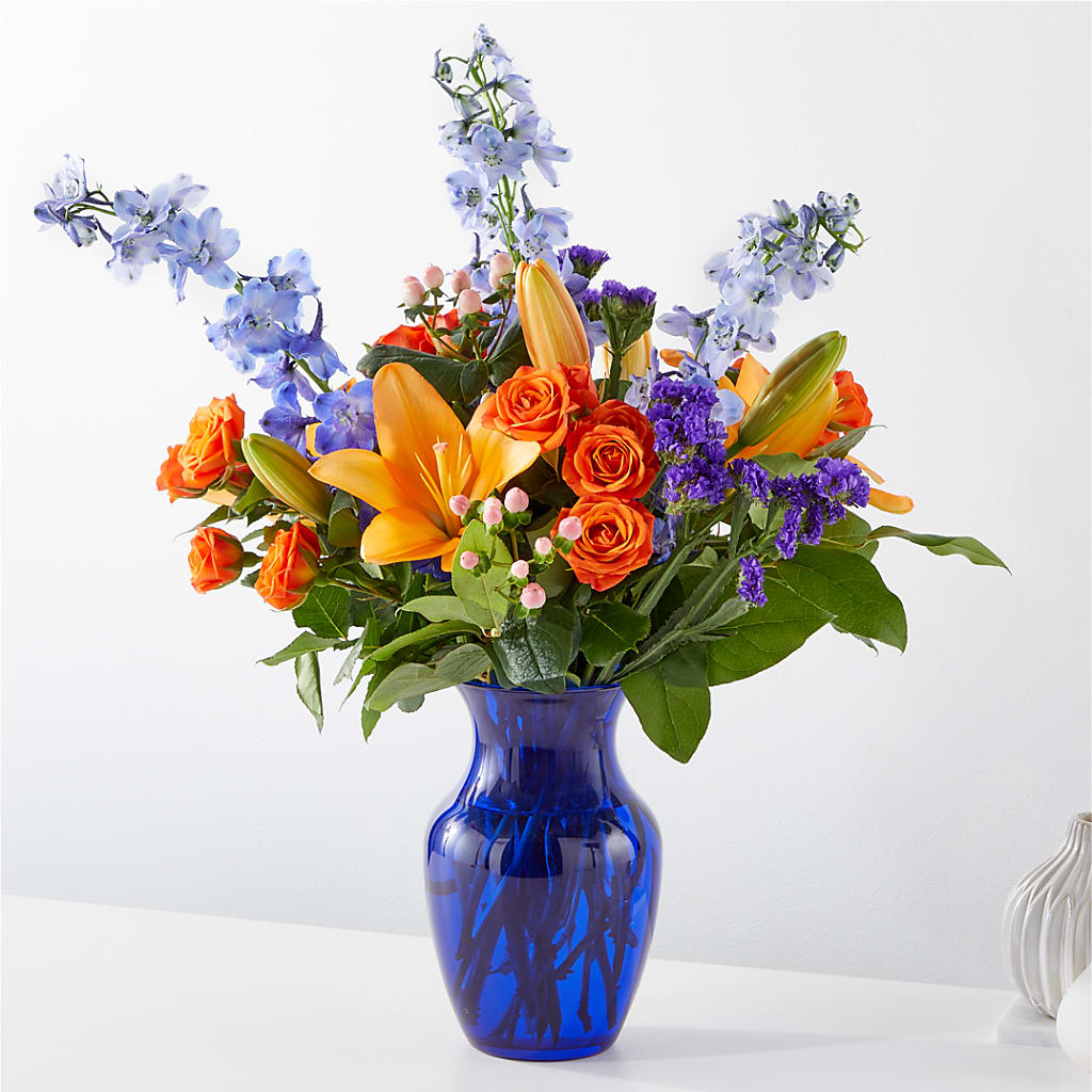 Radiant Citrus Bouquet – Simply Gorgeous Flowers, Harvey LA