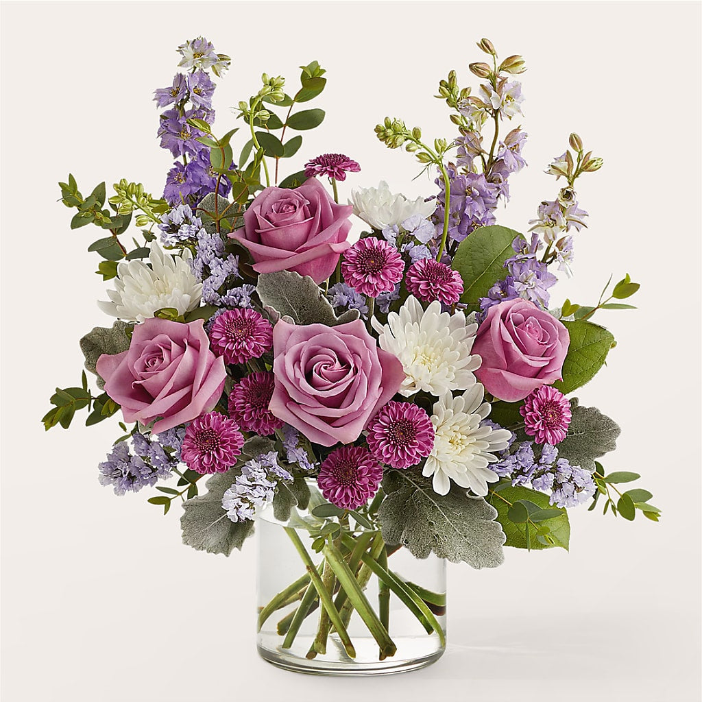 Violet Frost Bouquet – Simply Gorgeous Flowers, Harvey LA