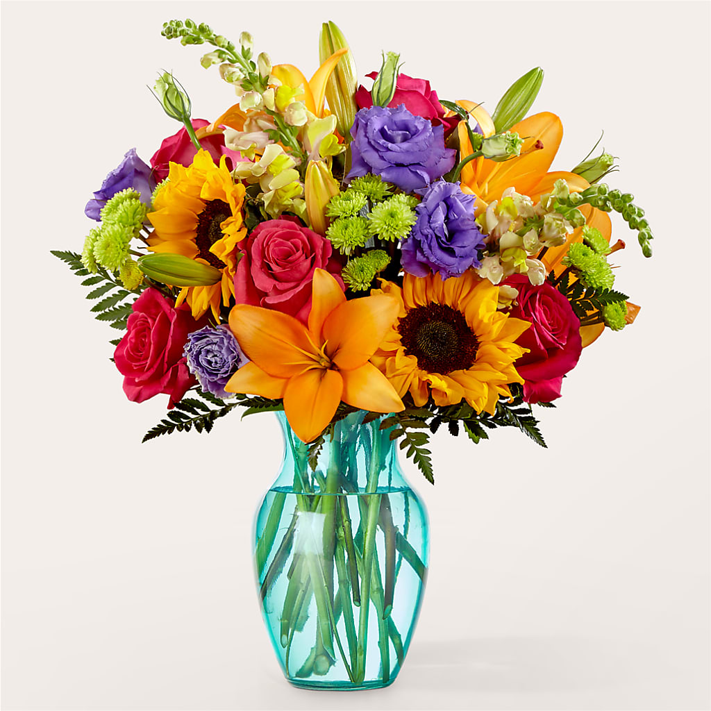 Double Rainbow Bouquet – Simply Gorgeous Flowers, Harvey LA