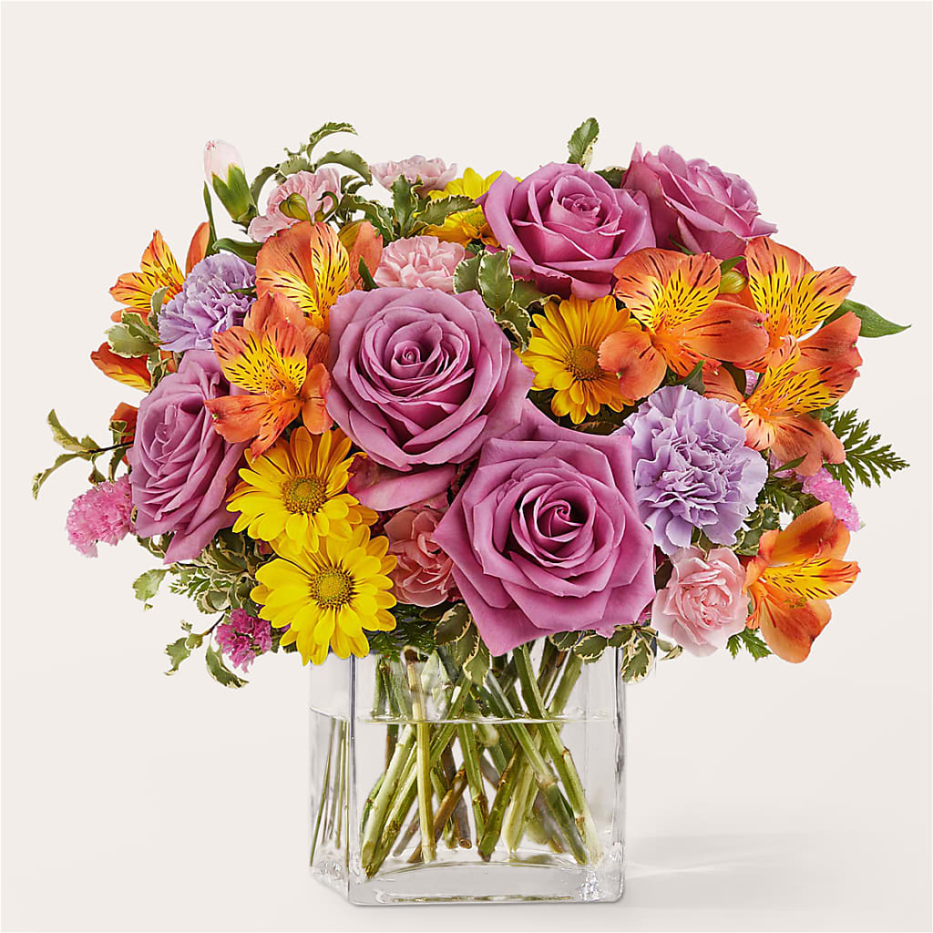 Shades of Happiness Bouquet – Simply Gorgeous Flowers, Harvey LA