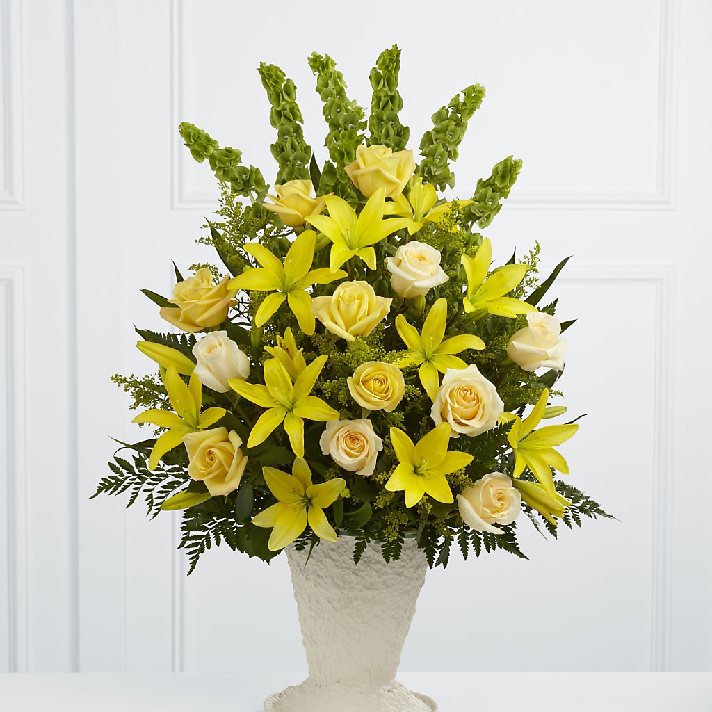 Golden Memories Arrangement – Simply Gorgeous Flowers, Harvey LA