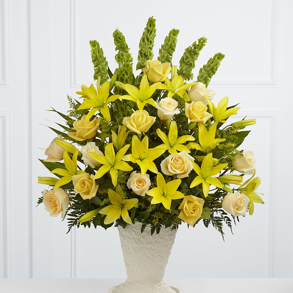 Golden Memories Arrangement – Simply Gorgeous Flowers, Harvey LA
