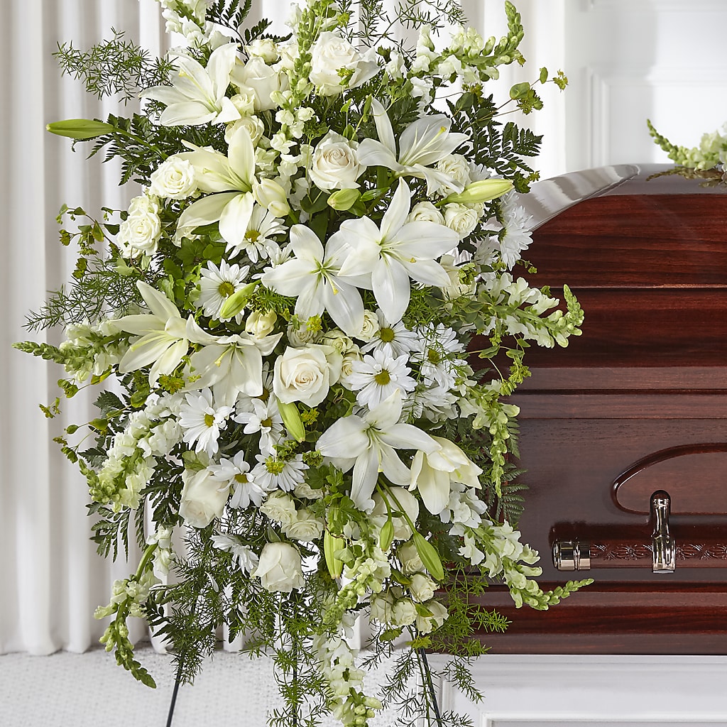 Loving Thoughts Standing Spray – Simply Gorgeous Flowers, Harvey LA