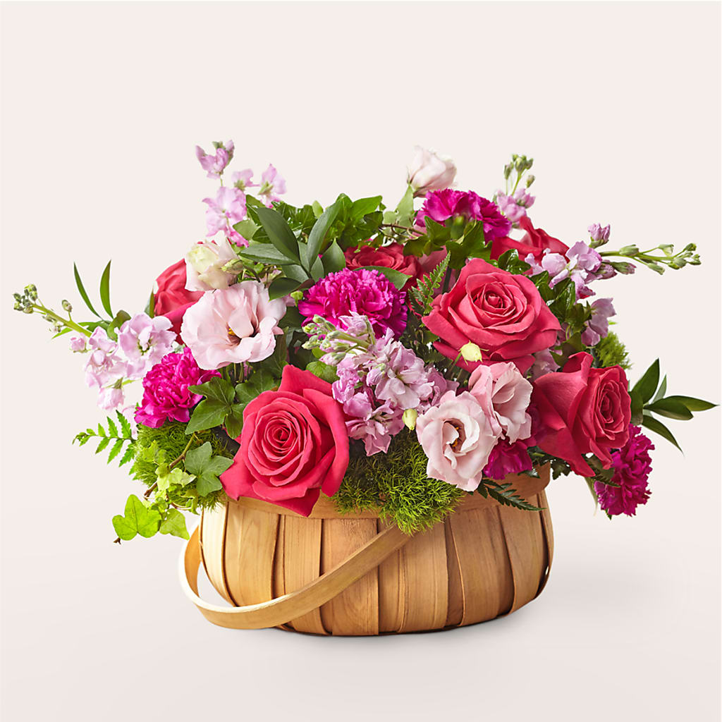 Radiance in Bloom Basket – Simply Gorgeous Flowers, Harvey LA