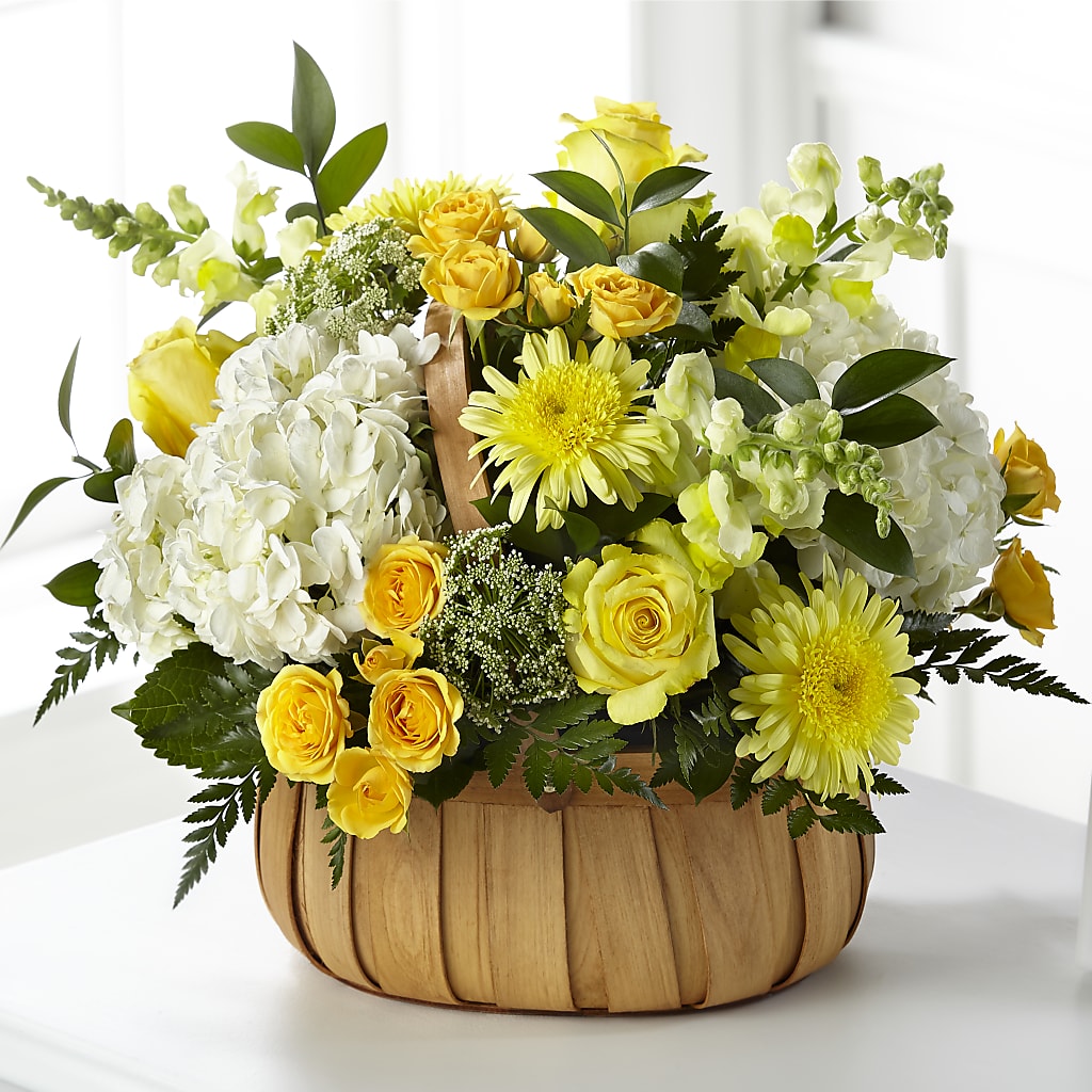 Rustic Remembrance Basket – Simply Gorgeous Flowers, Harvey LA
