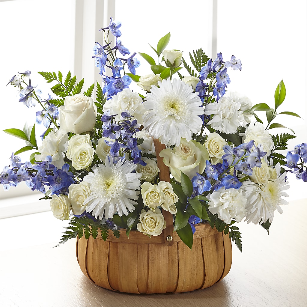 Harmony & Grace Basket – Simply Gorgeous Flowers, Harvey LA
