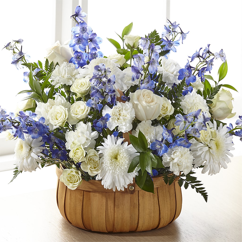 Harmony & Grace Basket – Simply Gorgeous Flowers, Harvey LA
