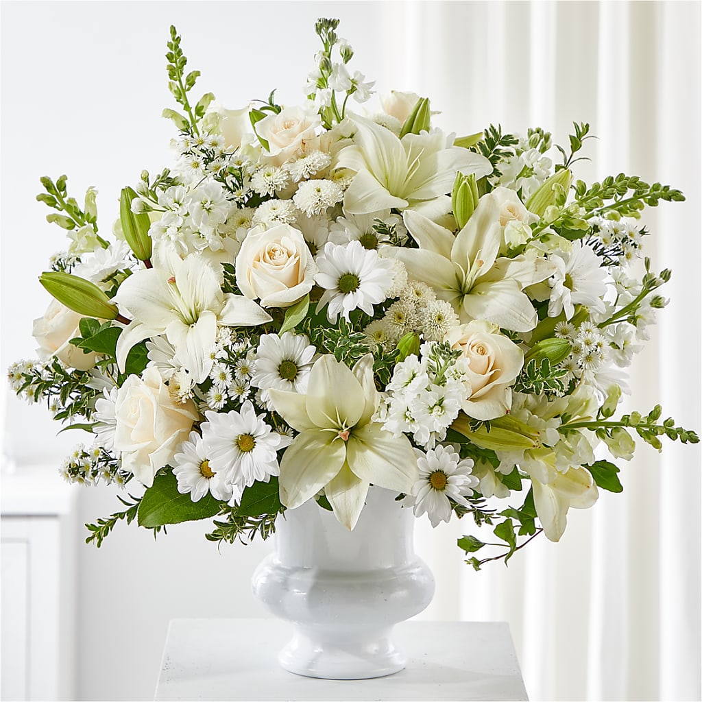 Uplifting Urn Arrangement – Simply Gorgeous Flowers, Harvey LA