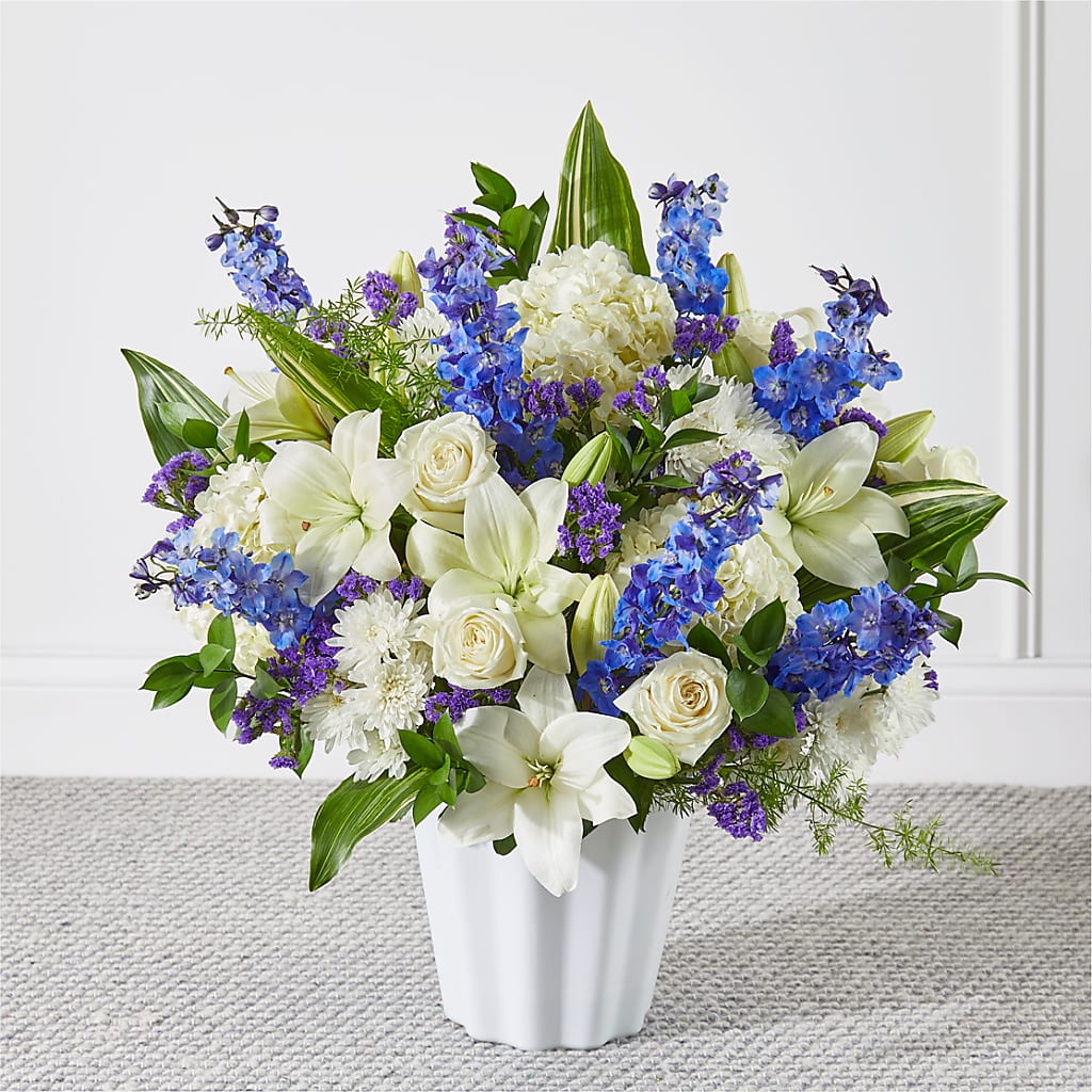 Take Comfort Floor Basket – Simply Gorgeous Flowers, Harvey LA