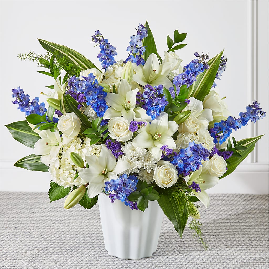 Take Comfort Floor Basket – Simply Gorgeous Flowers, Harvey LA