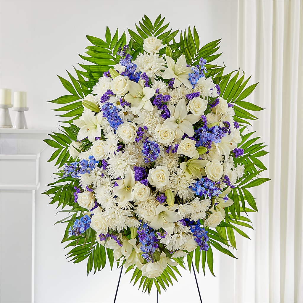 At Rest Standing Spray – Simply Gorgeous Flowers, Harvey LA