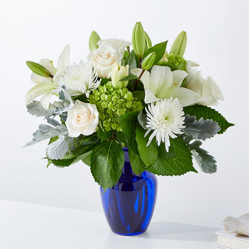 Snowy Dreams Bouquet – Simply Gorgeous Flowers, Harvey LA