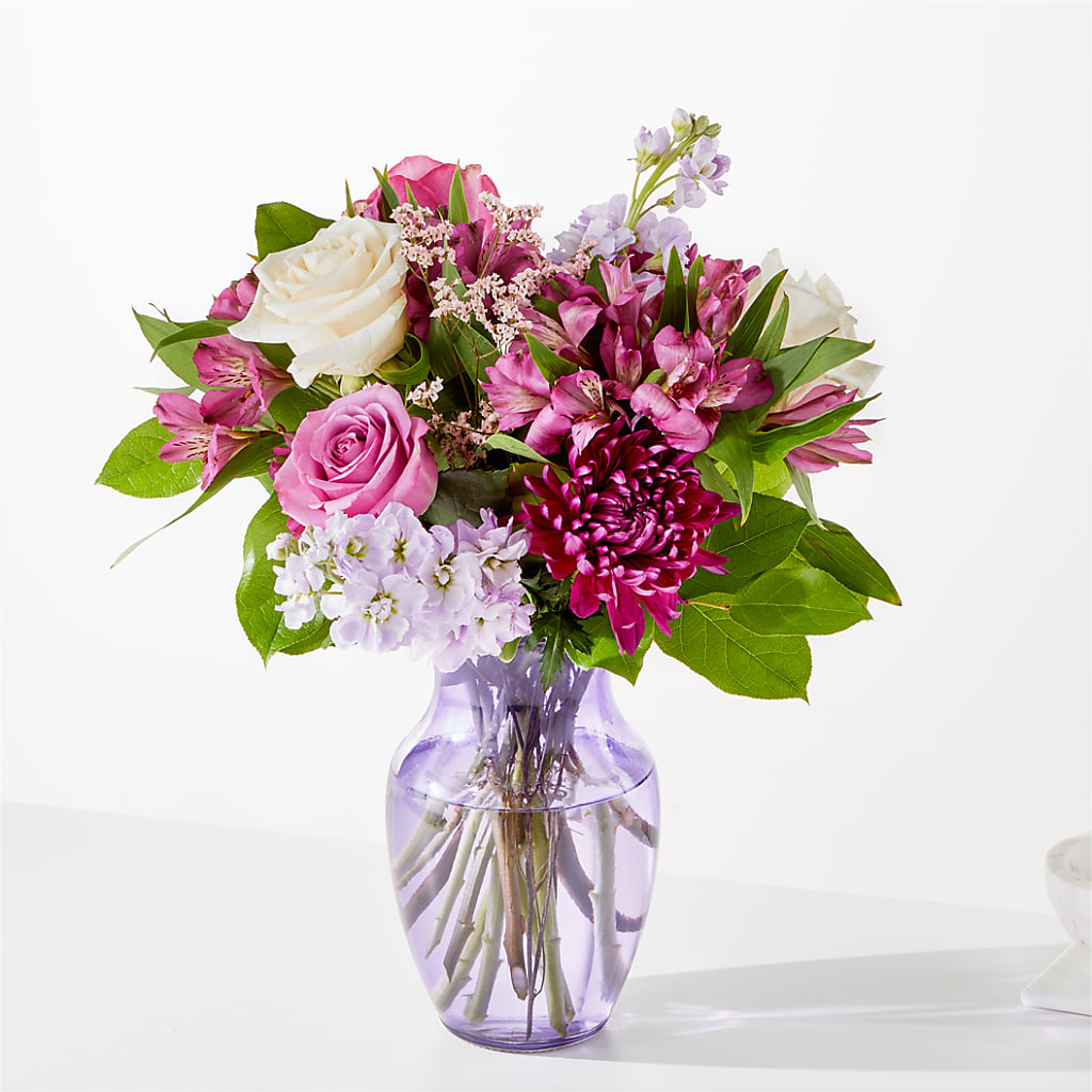 Amethyst Dreams Bouquet – Simply Gorgeous Flowers, Harvey LA