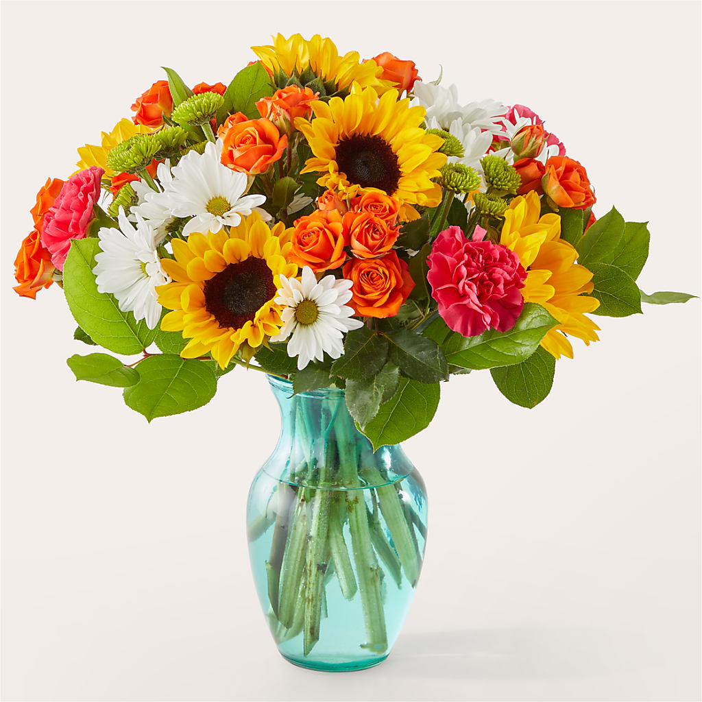 Sun-drenched Blooms Bouquet – Simply Gorgeous Flowers, Harvey LA