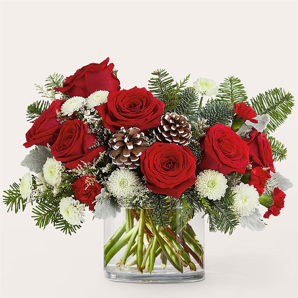 Yule Cheer Bouquet – Simply Gorgeous Flowers, Harvey LA