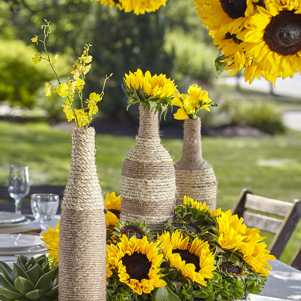 Sublime Garden Centerpiece – Simply Gorgeous Flowers, Harvey LA