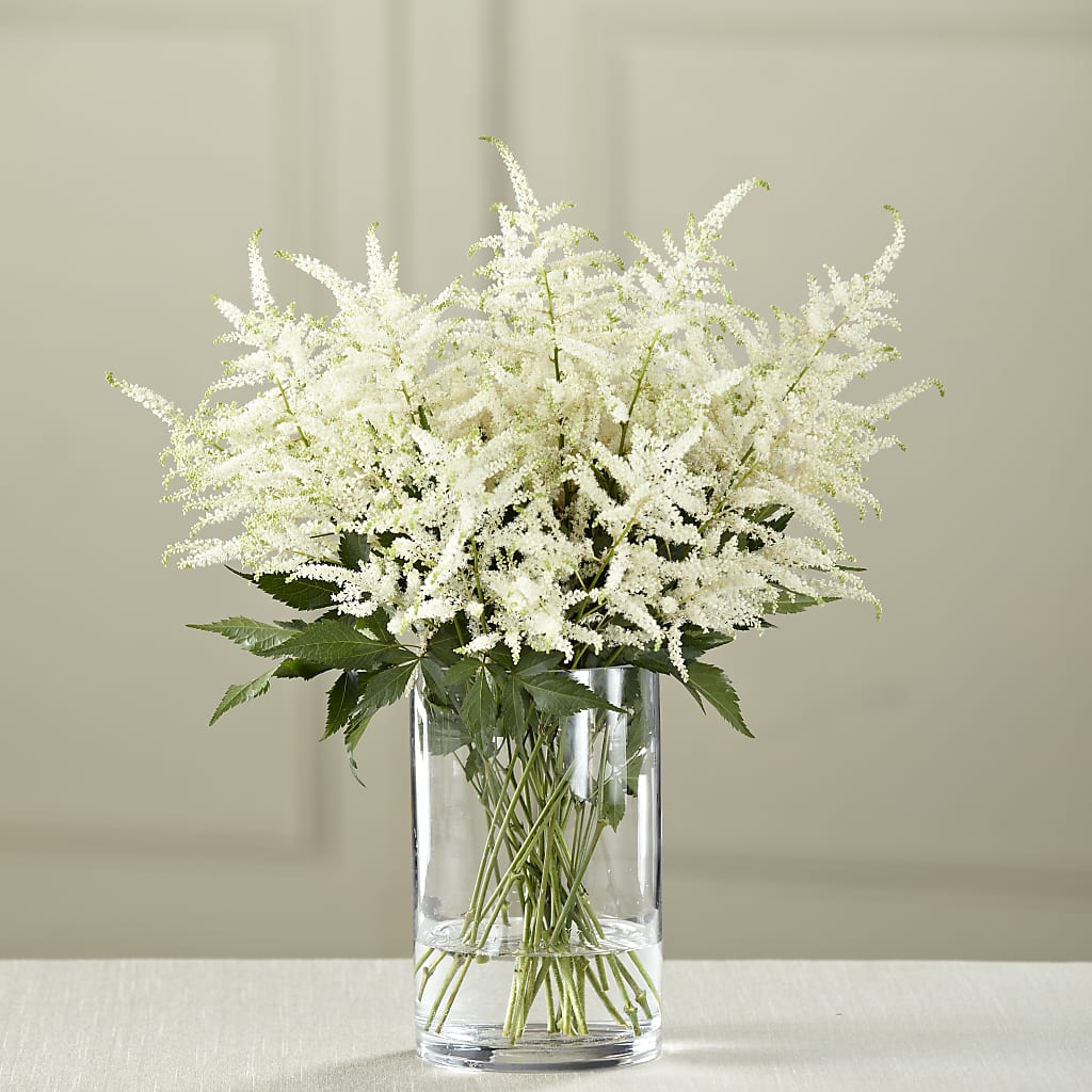 White Astilbe Bouquet – Simply Gorgeous Flowers, Harvey LA
