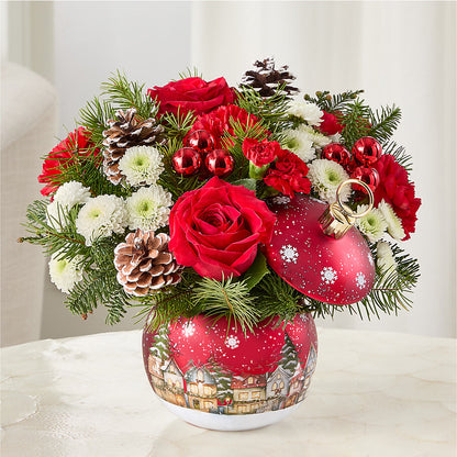 Christmas Carols Ornament –  Simply Gorgeous Flowers, Harvey LA