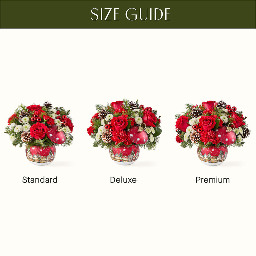 Christmas Carols Ornament –  Simply Gorgeous Flowers, Harvey LA