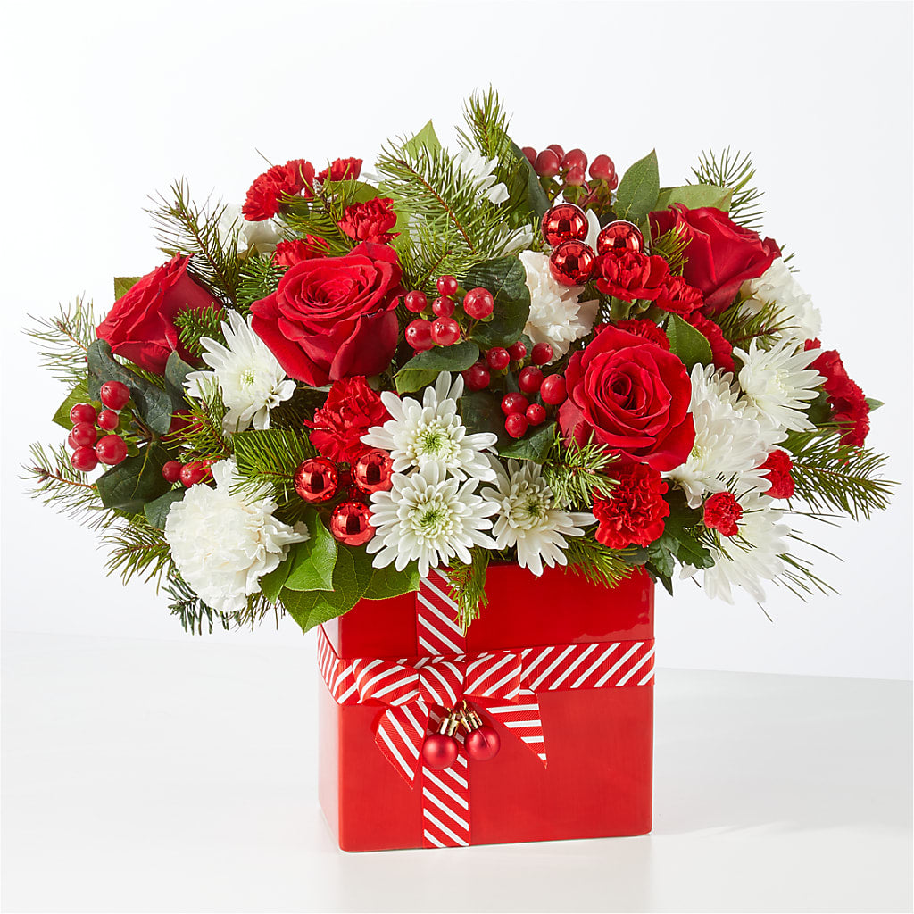 Presents Under the Tree Bouquet –  Simply Gorgeous Flowers, Harvey LA