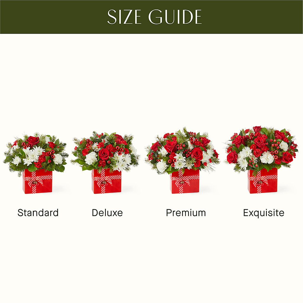 Presents Under the Tree Bouquet –  Simply Gorgeous Flowers, Harvey LA
