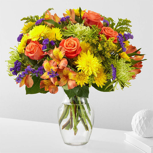 Marmalade Skies Bouquet –  Simply Gorgeous Flowers, Harvey LA