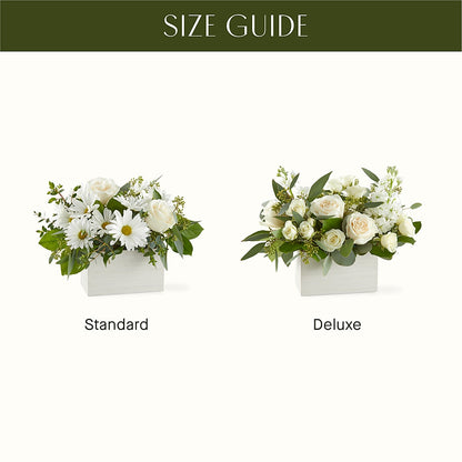 Fresh Linen Box Bouquet –  Simply Gorgeous Flowers, Harvey LA