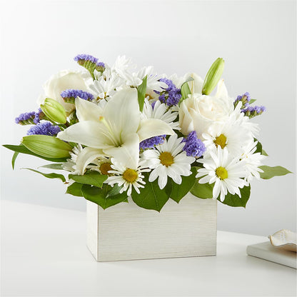 Beyond Blue Box Bouquet –  Simply Gorgeous Flowers, Harvey LA