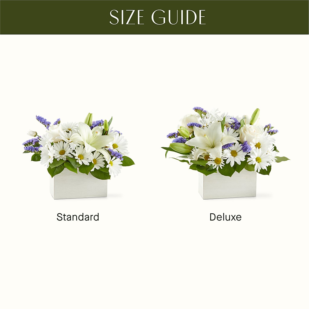 Beyond Blue Box Bouquet –  Simply Gorgeous Flowers, Harvey LA