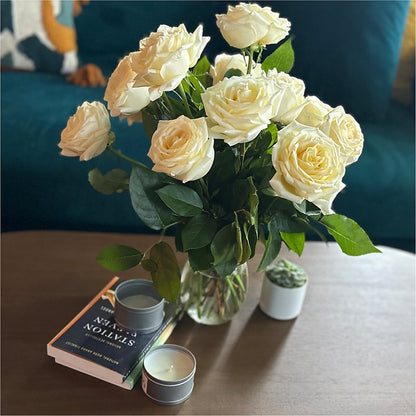 Long Stem Yellow Rose Bouquet –  Simply Gorgeous Flowers, Harvey LA