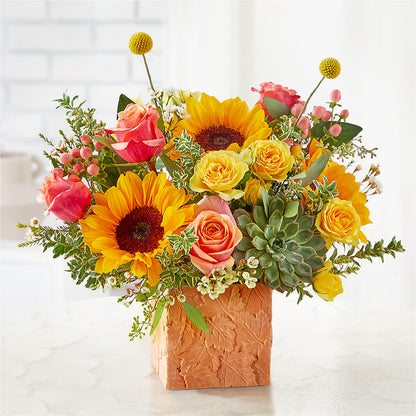 Sunflower Season Bouquet –  Simply Gorgeous Flowers, Harvey LA