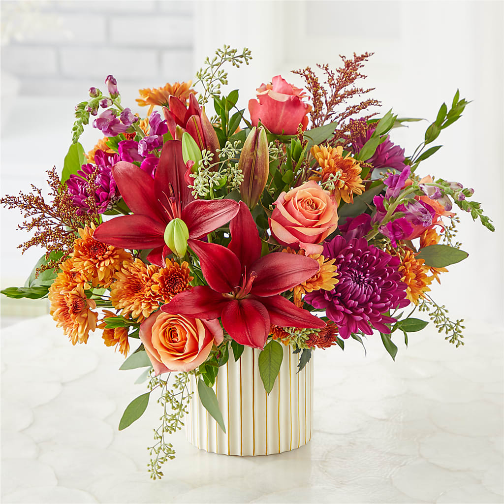 Burgundy Landscape Bouquet –  Simply Gorgeous Flowers, Harvey LA