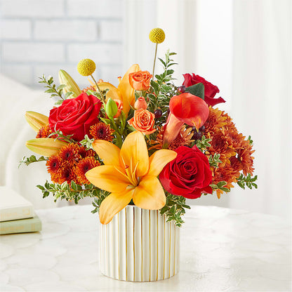 Scarlet Skies Bouquet –  Simply Gorgeous Flowers, Harvey LA