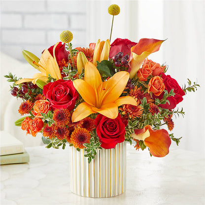 Scarlet Skies Bouquet –  Simply Gorgeous Flowers, Harvey LA
