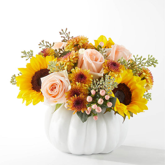 Pumpkin to Talk About Bouquet –  Simply Gorgeous Flowers, Harvey LA