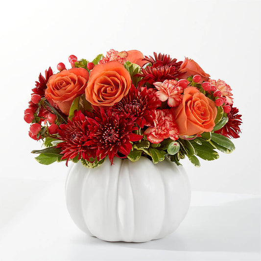 Autumn Air Pumpkin Bouquet –  Simply Gorgeous Flowers, Harvey LA