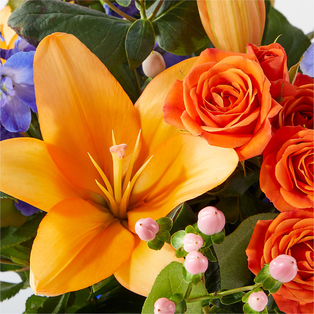 Radiant Citrus Bouquet –  Simply Gorgeous Flowers, Harvey LA