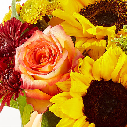 Golden Gourd Pumpkin Bouquet –  Simply Gorgeous Flowers, Harvey LA