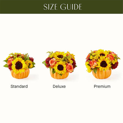Golden Gourd Pumpkin Bouquet –  Simply Gorgeous Flowers, Harvey LA