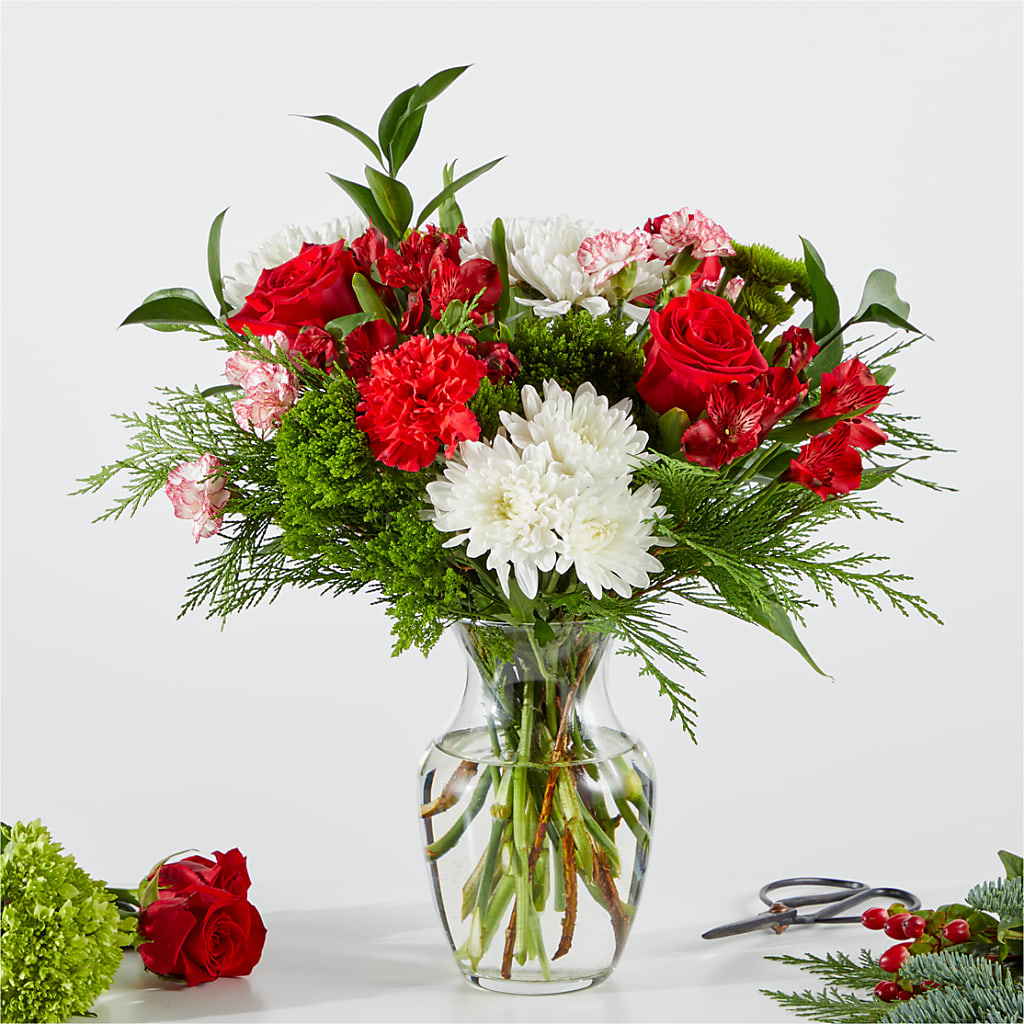 Merry Moment Bouquet – A Florist Original –  Simply Gorgeous Flowers, Harvey LA