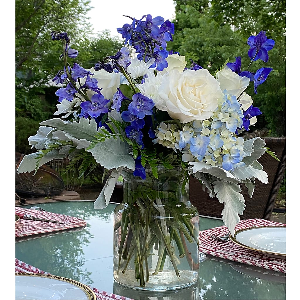 Clear Skies Bouquet –  Simply Gorgeous Flowers, Harvey LA