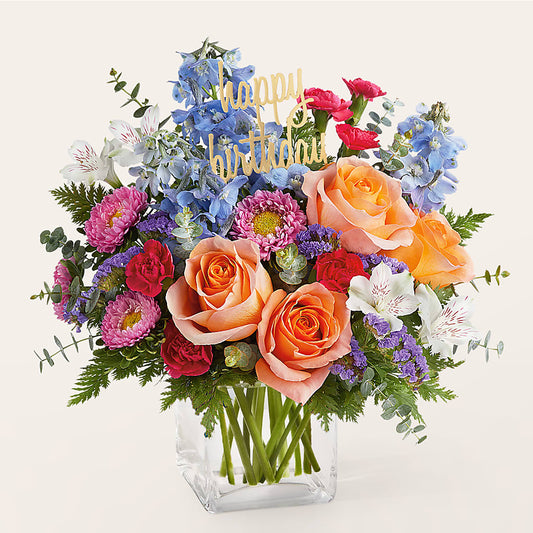 Birthday Bash Bouquet –  Simply Gorgeous Flowers, Harvey LA