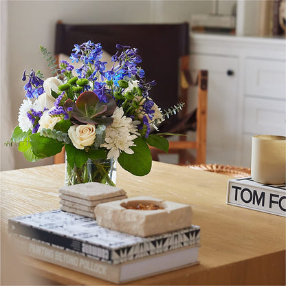 Cerulean Waves Bouquet –  Simply Gorgeous Flowers, Harvey LA