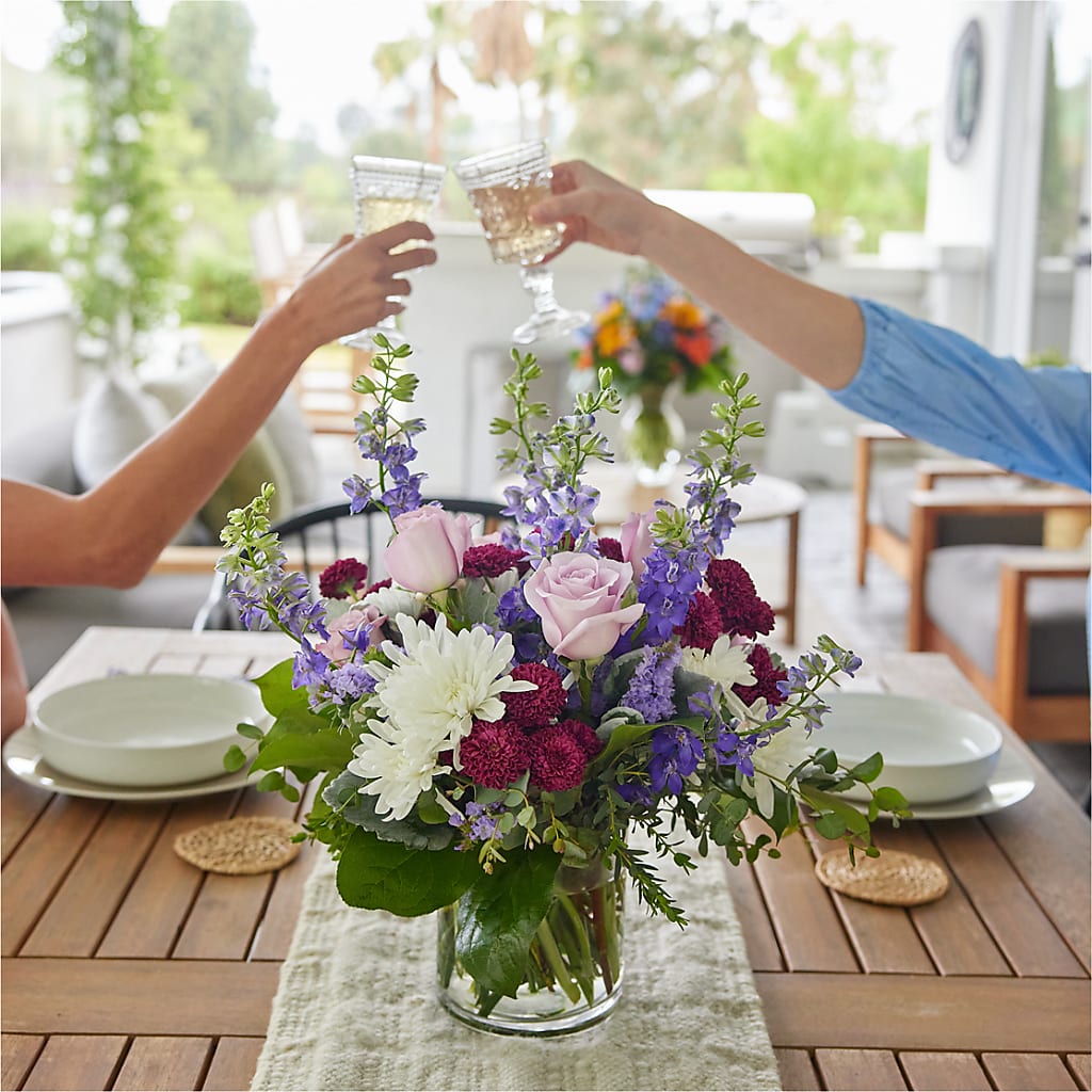 Violet Frost Bouquet –  Simply Gorgeous Flowers, Harvey LA