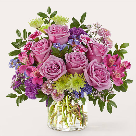 Glass Half Full Bouquet –  Simply Gorgeous Flowers, Harvey LA