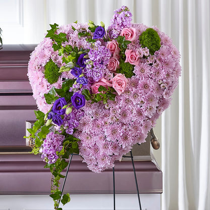 Treasured Love Standing Heart –  Simply Gorgeous Flowers, Harvey LA